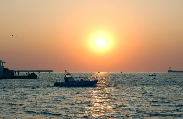 stock image Sunset sea