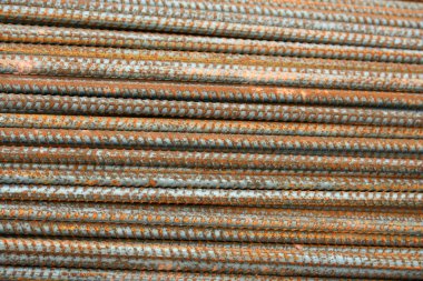 Pile of rebar clipart