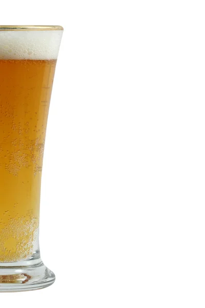 Пильзенский бокал пива — стоковое фото