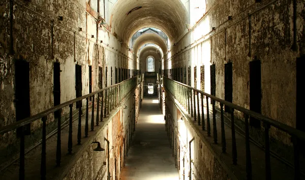 Bloqueo de celdas de prisión — Foto de Stock