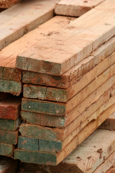 Montón de tablas de madera — Foto de Stock