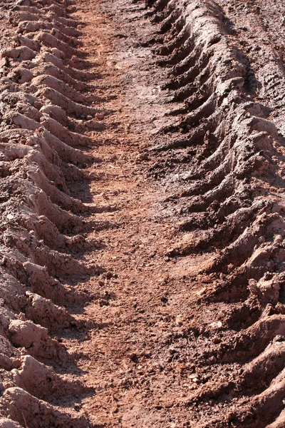 Mud däck spårstopa bahna pneumatik — Stock fotografie