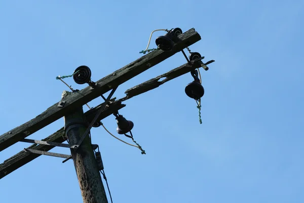 Telephone pole — Stock Photo, Image