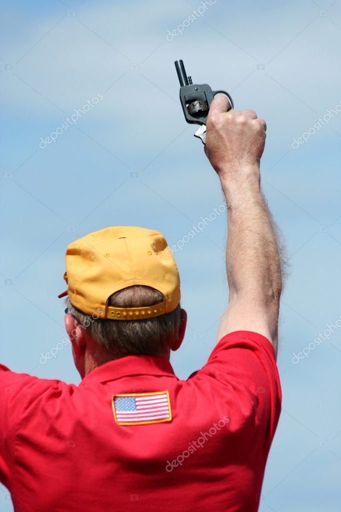 Starting gun — Stock Photo © njnightsky 2012744
