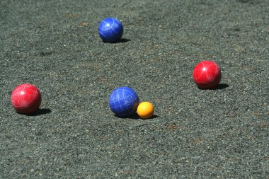 Bocce balls clipart