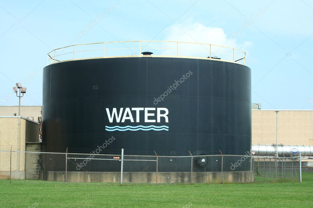 Water tank ⬇ Stock Photo, Image by © njnightsky 2028214