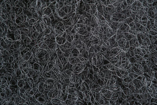 Fekete tépőzáras hurok makro háttér — Stock Fotó
