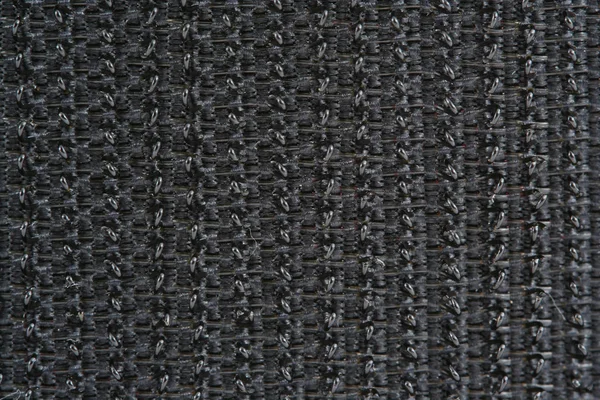 Μαύρο φόντο μακροεντολή γάντζο velcro — Φωτογραφία Αρχείου