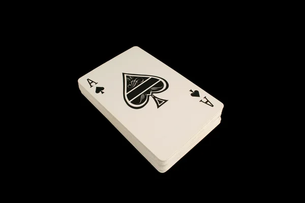 Isolated deck of cards — Stock Photo, Image