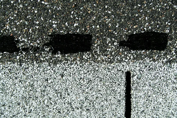 Асфальтобетонний покрівельний стартовий гальмовий наконечник — стокове фото