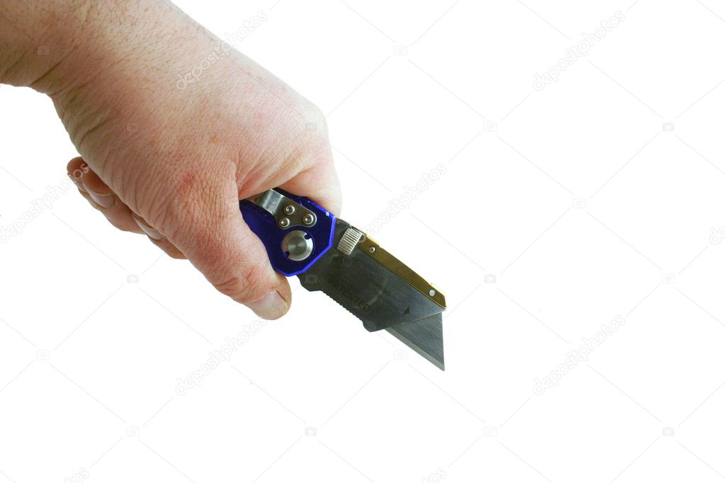 Contractors razor knife
