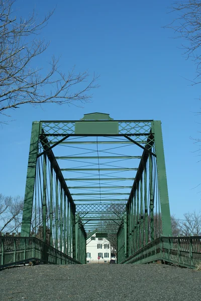 Stary Most metalowy — Zdjęcie stockowe