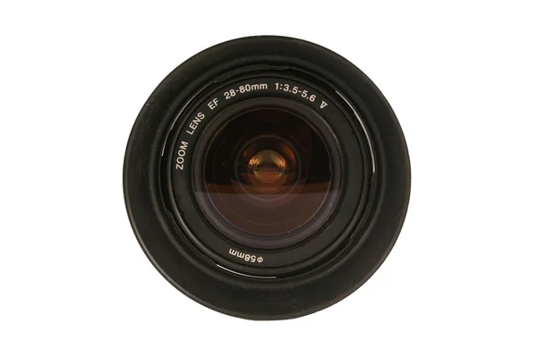 28-80mm obiektyw aparatu dslr — Zdjęcie stockowe
