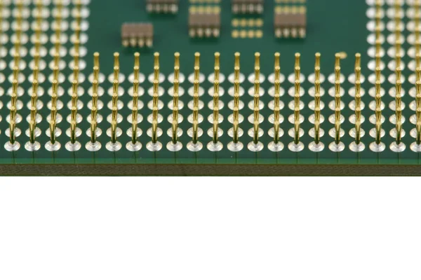 De processor van de computer cpu close-up — Stockfoto