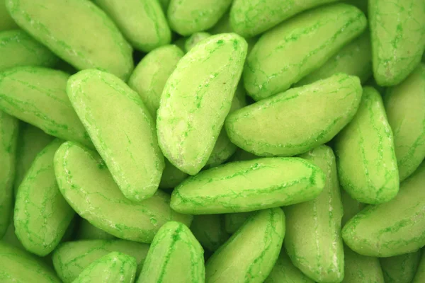 Tekstur Latar Belakang Crackers Green Wasabi — Stok Foto