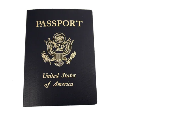 US passport on white background — Stock Photo, Image