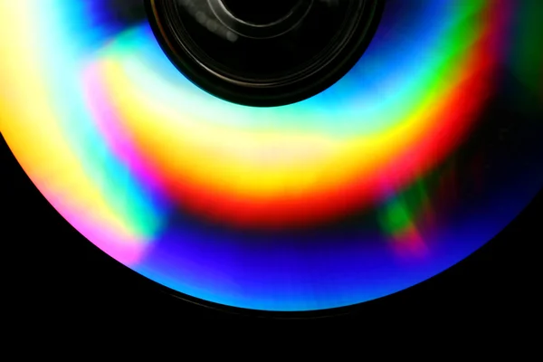 CD sfondo arcobaleno — Foto Stock
