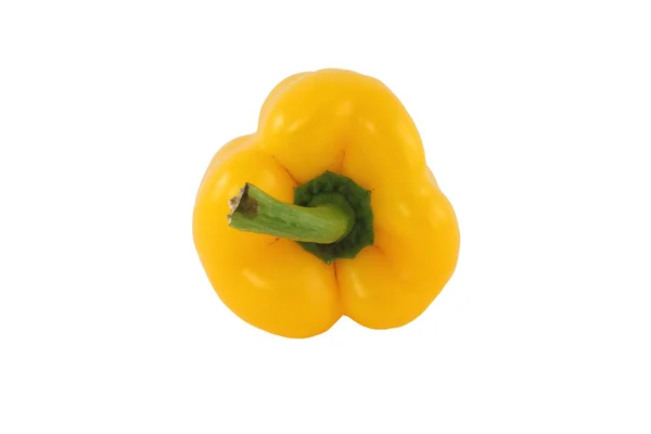 Isolerade gul paprika — Stockfoto
