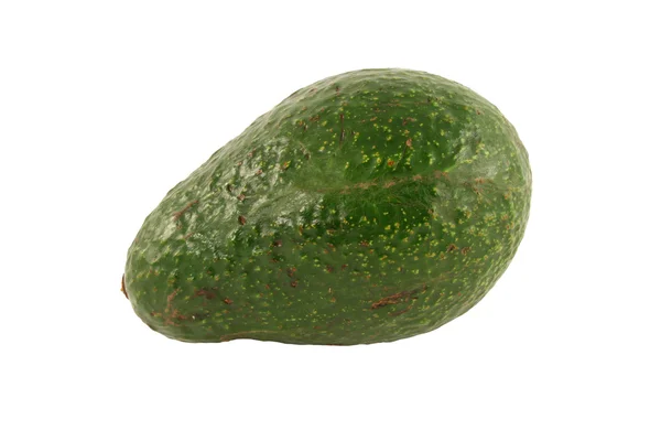 Geïsoleerde avocado op een witte achtergrond — Stockfoto