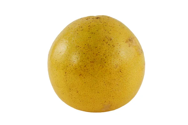 Elszigetelt grapefruit fehér háttér — Stock Fotó