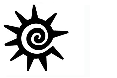 Soutwestern Sun Symbol clipart