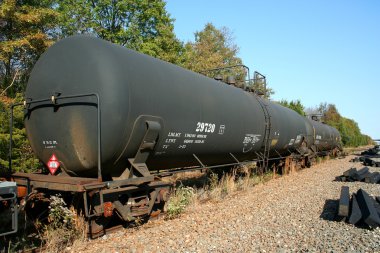 Tanker tren araba