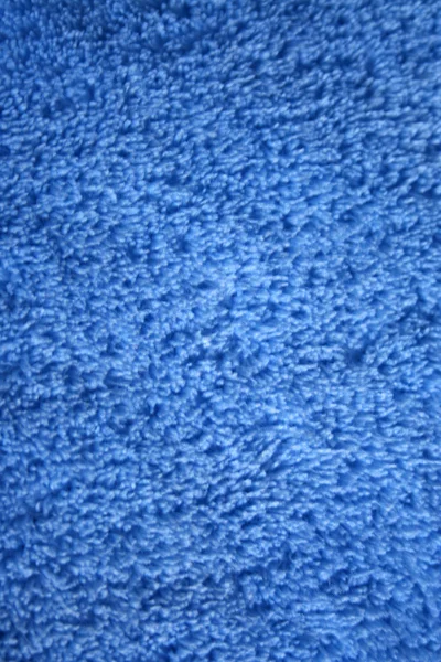 Azul Terry pano fundo textura — Fotografia de Stock