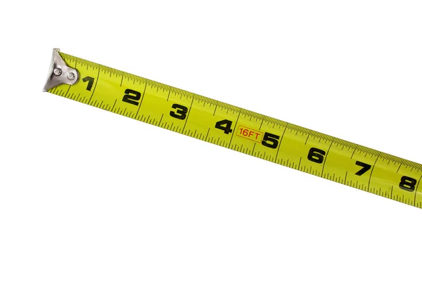 Tesařská měřicí páska — Stock fotografie