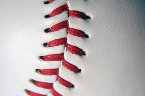 Beyzbol makro — Stok fotoğraf
