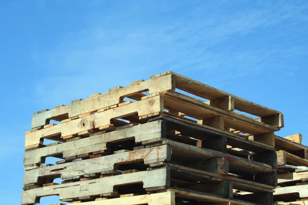 Stacked Pallets — Stock Photo, Image