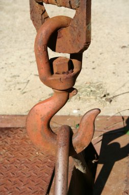 Rusty Metal Hook clipart