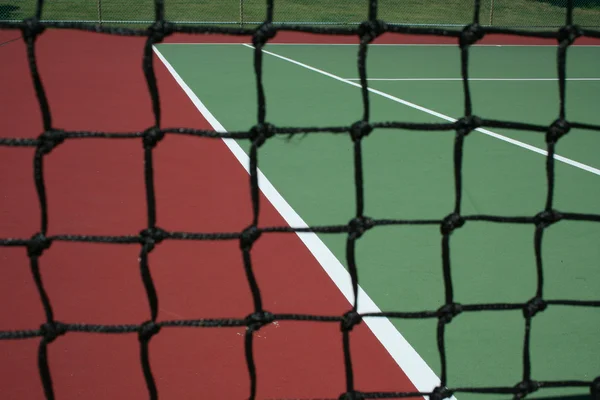Tennisbana netto — Stockfoto