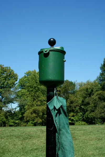 Golf piłka podkładka — Zdjęcie stockowe