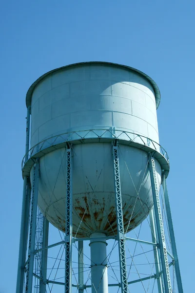 Torre de agua azul —  Fotos de Stock