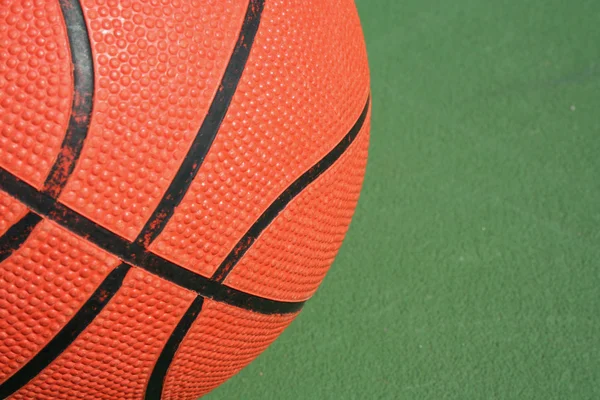 Basketball aus nächster Nähe — Stockfoto