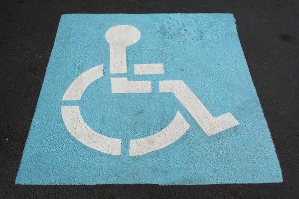 Segno di handicap — Foto Stock
