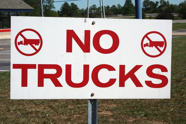 No hay señal de camiones —  Fotos de Stock
