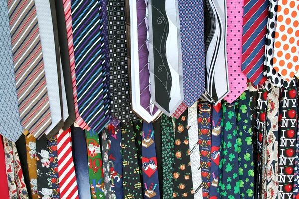 Męskie krawaty — Zdjęcie stockowe