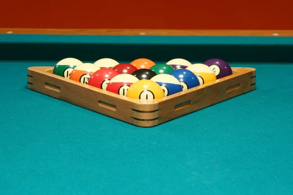 Rack de bola oito — Fotografia de Stock