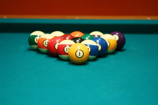 Rack de bola oito — Fotografia de Stock