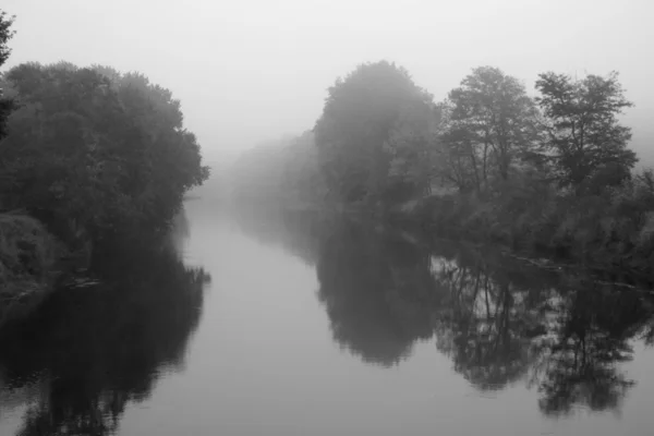 stock image Foggy River Scene