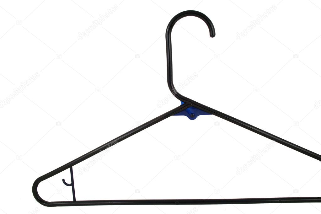 Plastic clothes hanger