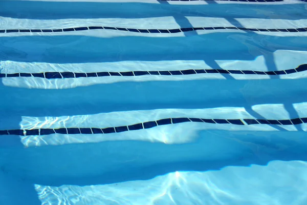 Schwimmbadwege — Stockfoto