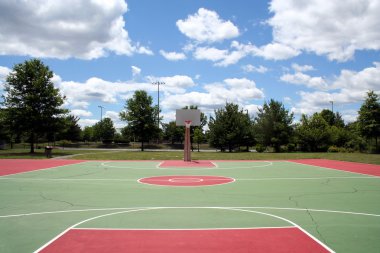 Basketbol sahası