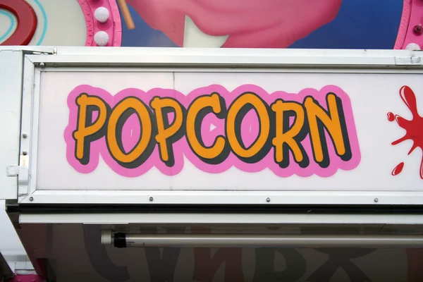 stock image Popcorn Sign