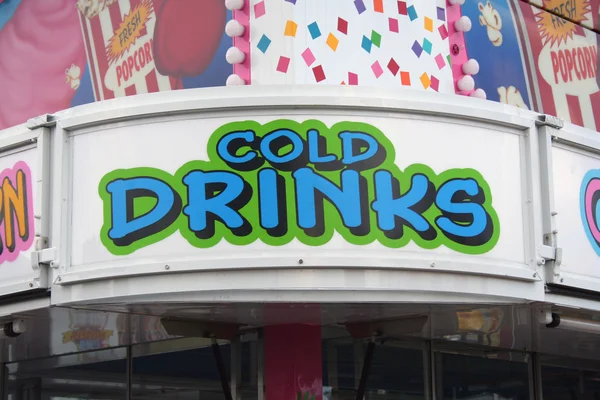 Cold Drinks Sign — Stock Photo, Image