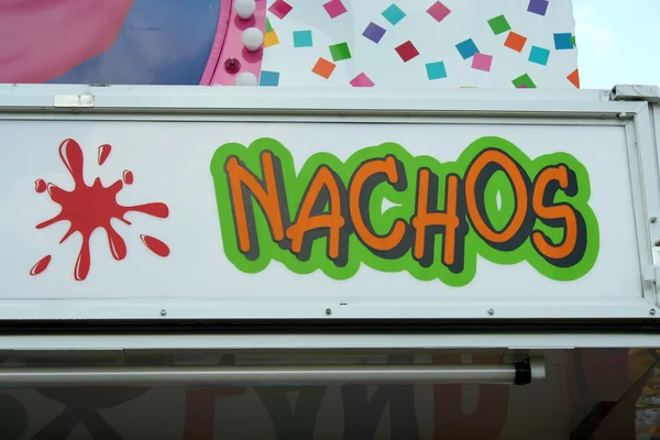 Nachos Sign — Stock Photo, Image