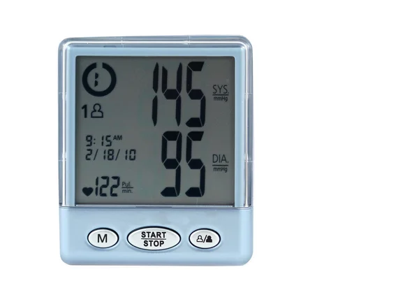Monitor ciśnienia krwi — Zdjęcie stockowe