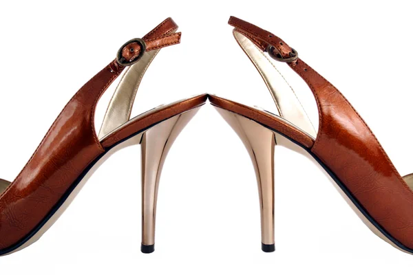 Ladies high heel shoes — Stock Photo, Image