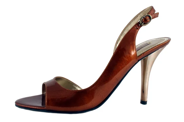 Donna scarpa tacco alto — Foto Stock